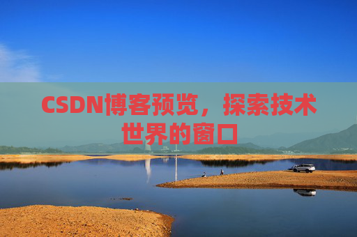 CSDN博客预览，探索技术世界的窗口